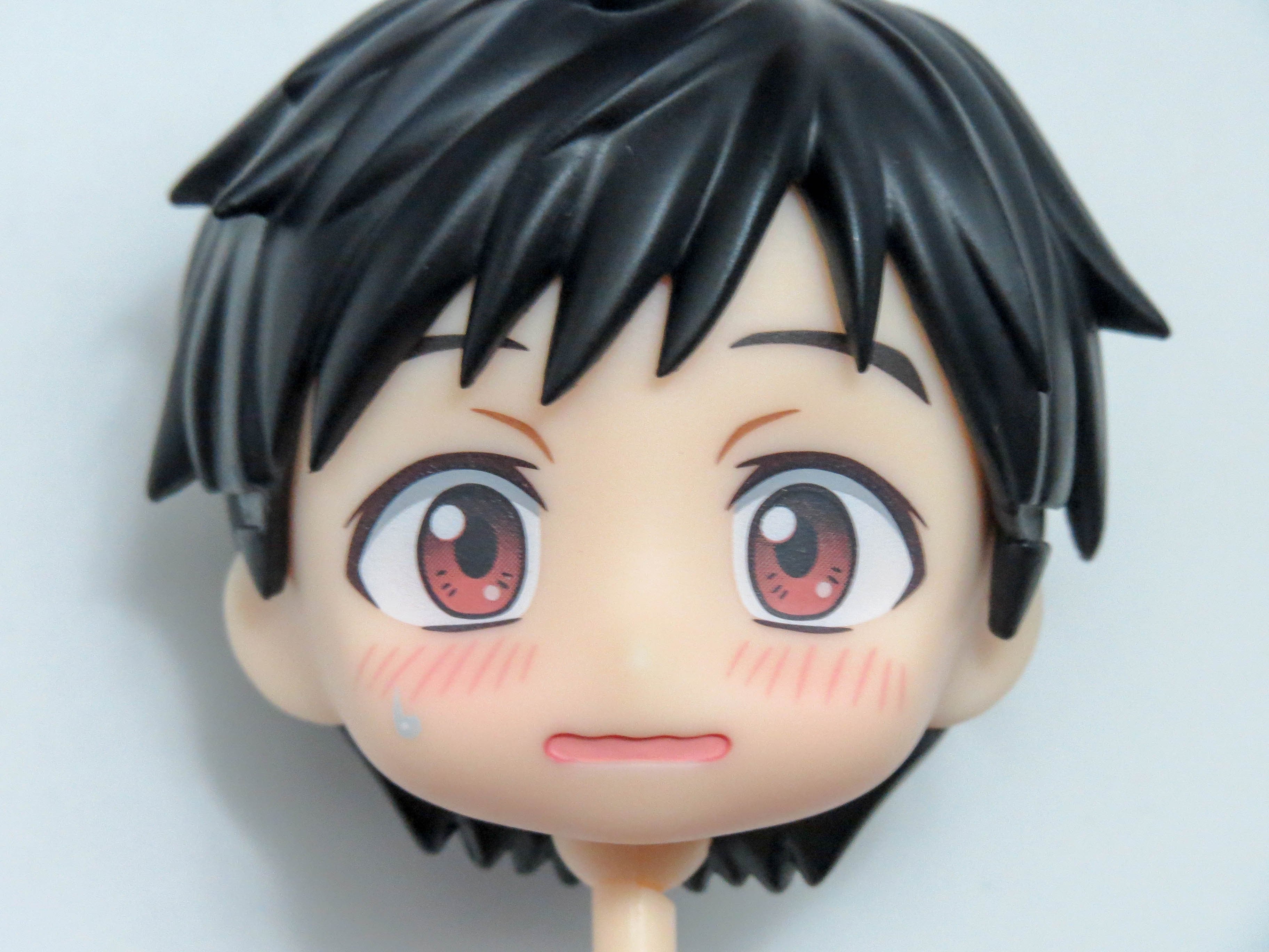 ねんどろいど 勝生勇利 736 再入荷【736】 勝生勇利 顔パーツ テレ顔 ねんどろいど | ホビー通販