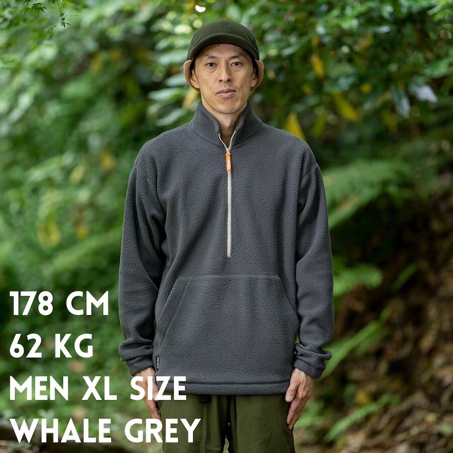MENs S  リッジマウンテンギア ボア フリース プルオーバー Boa Fleece Pullover ジャケット ポーラテック サーマルプロ RIDGE MOUNTAIN GEAR Whale Grey グレー系