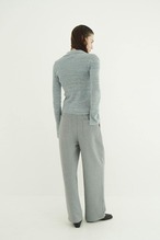 CLANE COMPACT RIB KNIT SHIRTS 3色展開