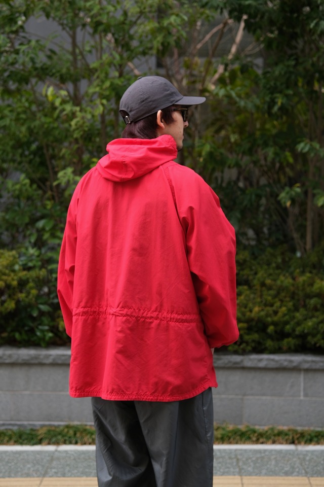Utah／"L.L.Bean" anorak parka／red