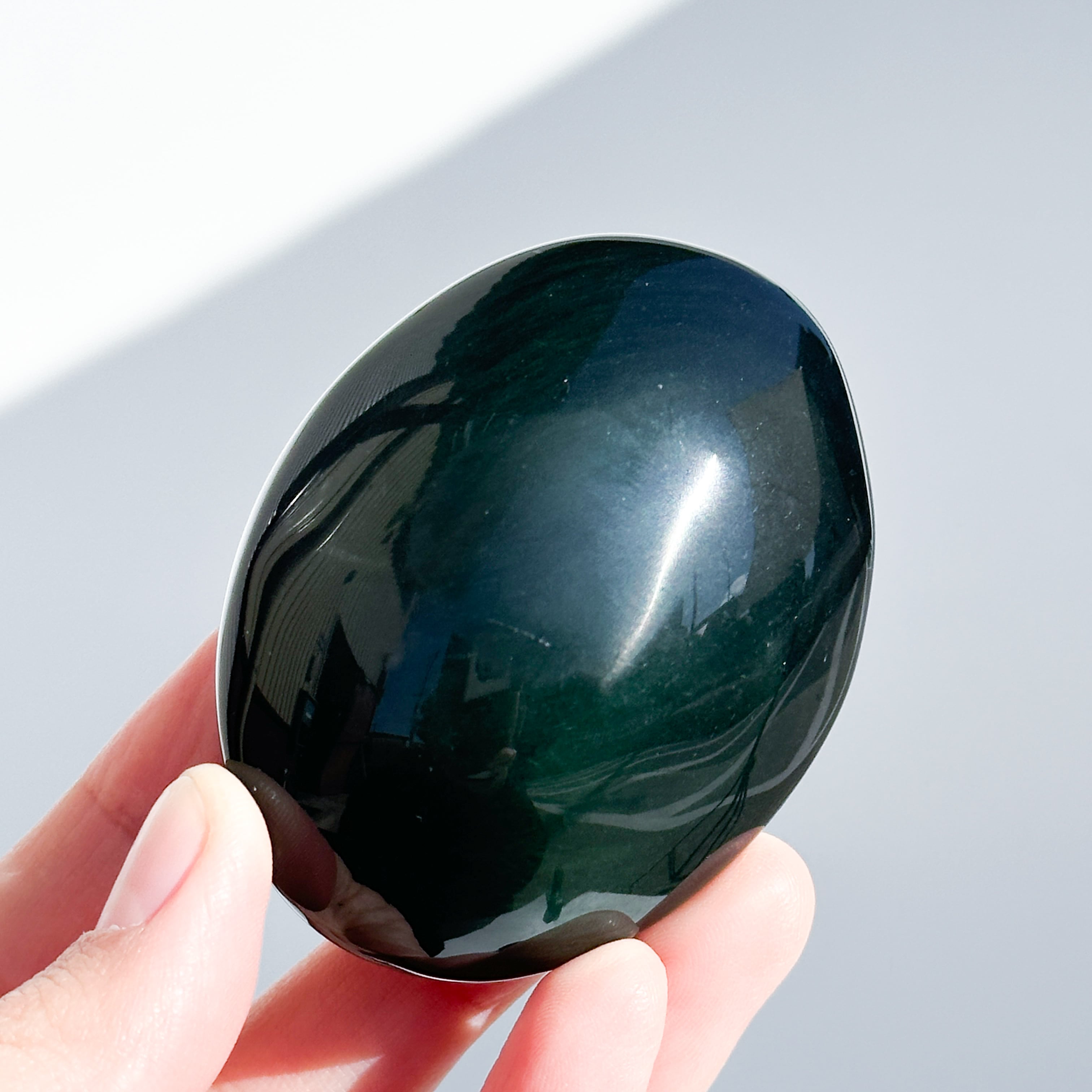 レインボーオブシディアン パーム61◇ Rainbow Obsidian ◇天然石