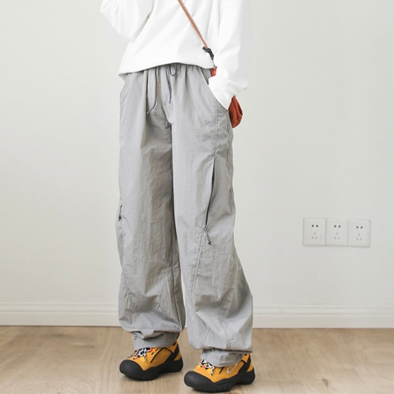 ジップアクセントカーゴパンツ C00891