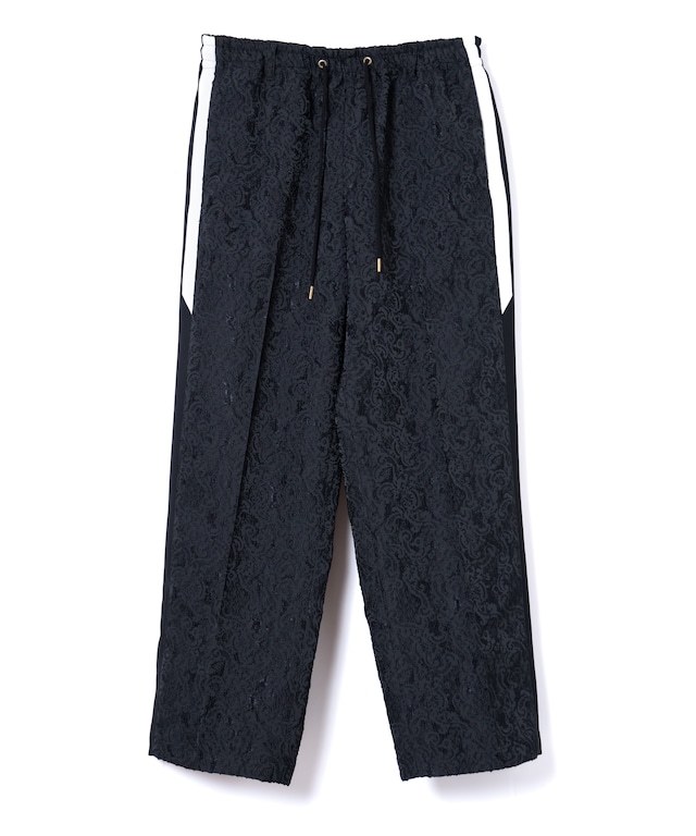 PEISLEY JQ SIDE-LINE PANTS（BLK）