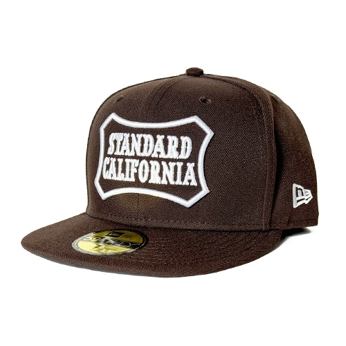 STANDARD CALIFORNIA スタンダードカリフォルニア ニューエラ キャップNEW ERA × SD 59Fifty Logo Cap ブラウン