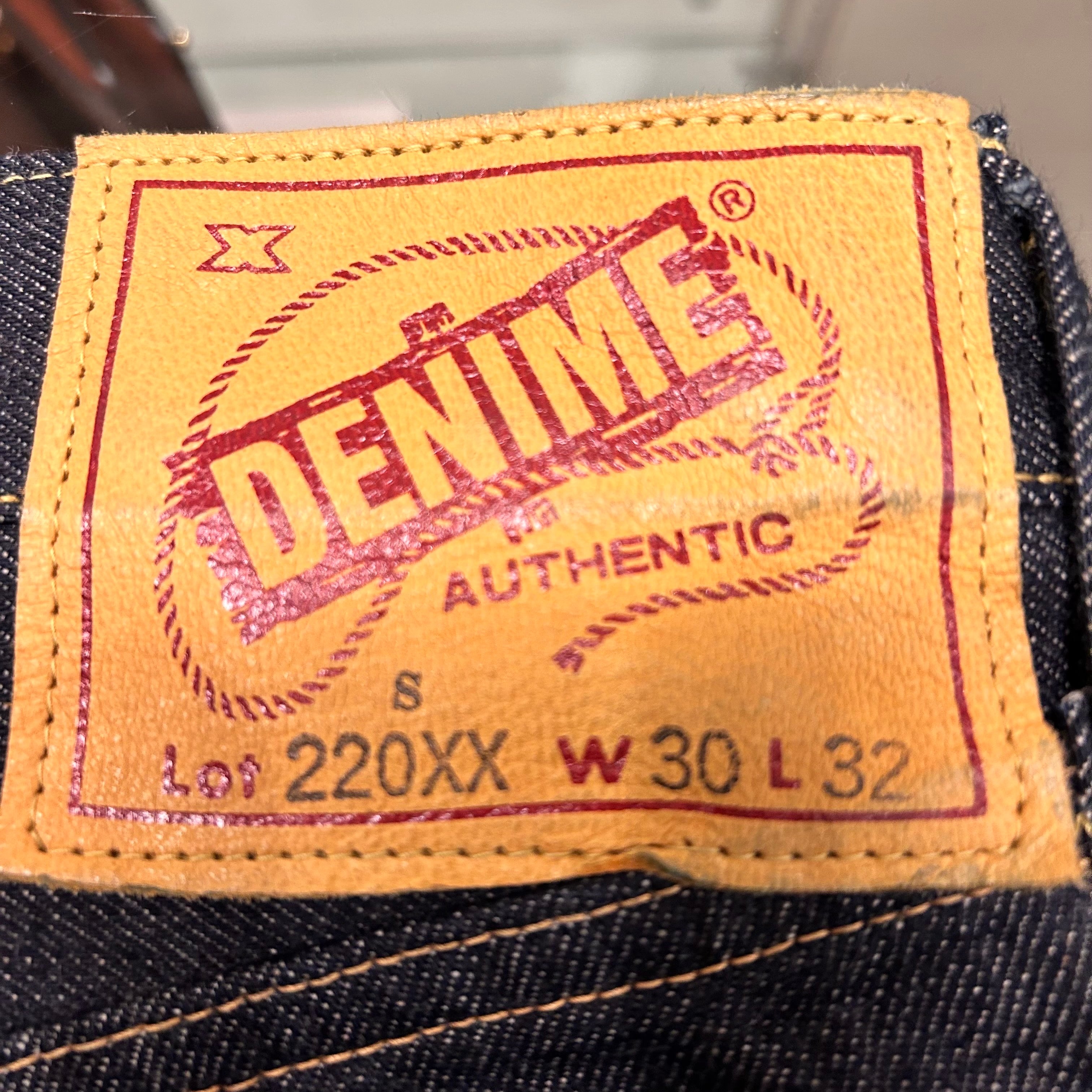 DENIME(ドゥニーム) Lot 220XX-S(WWII MODEL） レングス32inch | union
