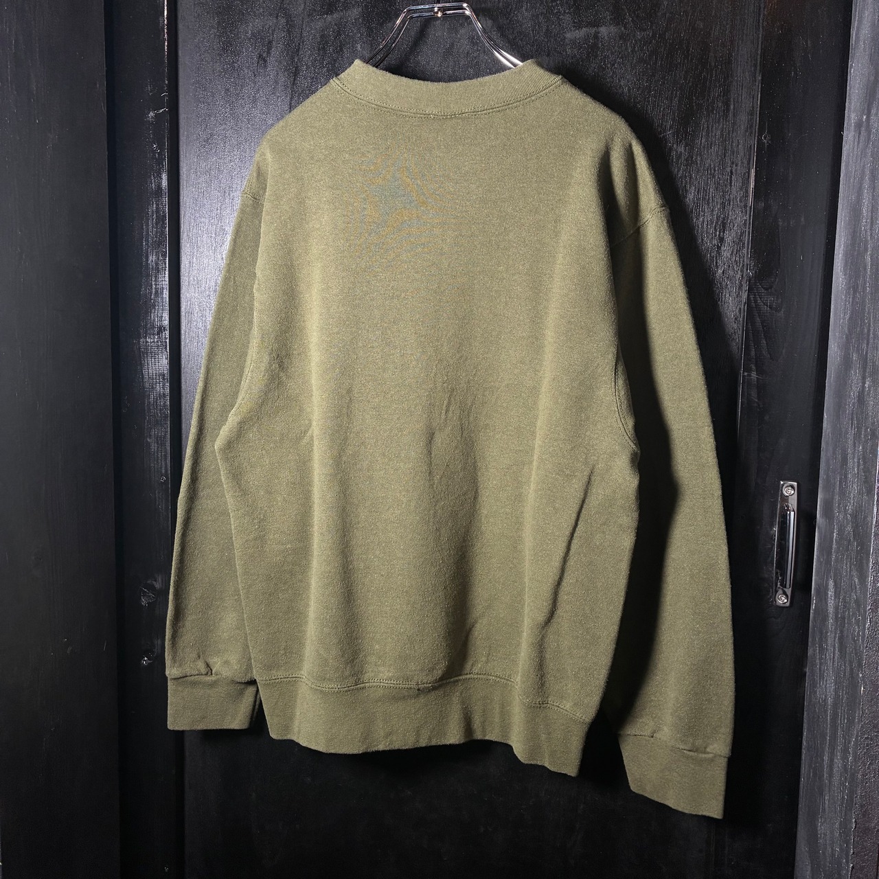 90s USA製 USMCスウェット カーキ アメリカ海兵隊 ミリタリー
