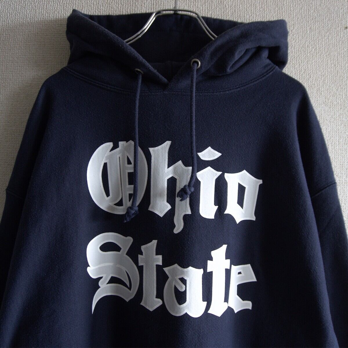 美品】CHAMPION【REVERSE WEAVE OHIO STATE パーカー 】XL 復刻
