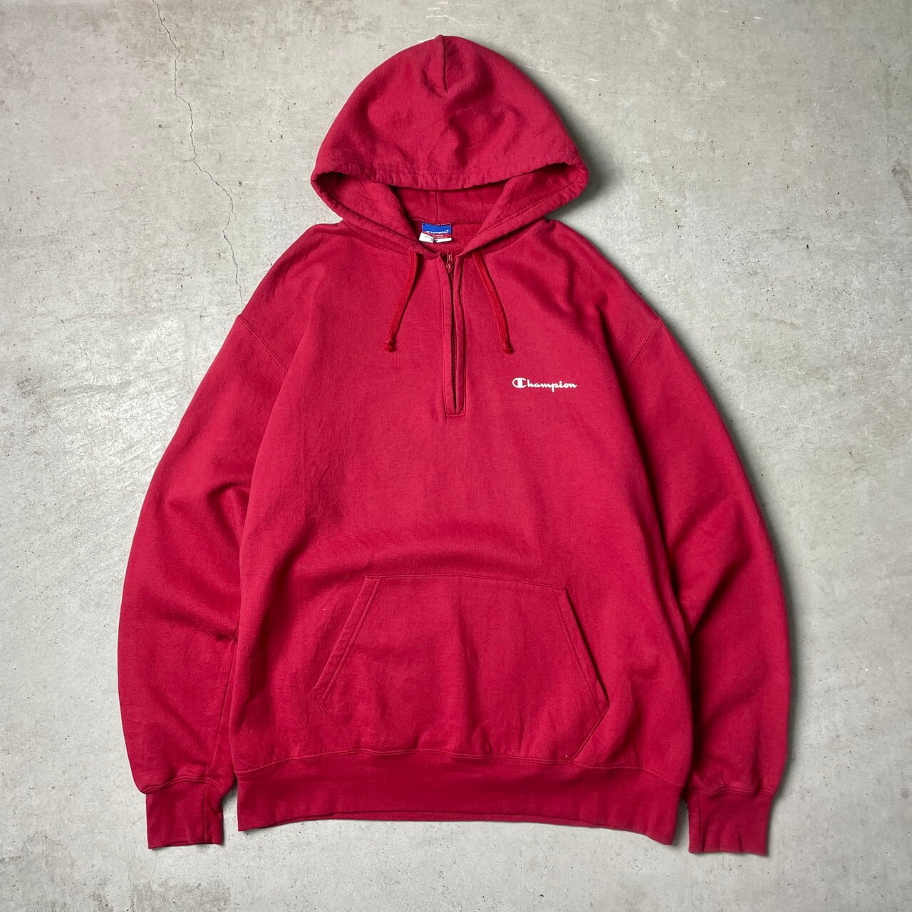 00年代 Champion チャンピオン ハーフジップ ワンポイントロゴ 00年代 Champion チャンピオン ハーフジップ ワンポイントロゴ