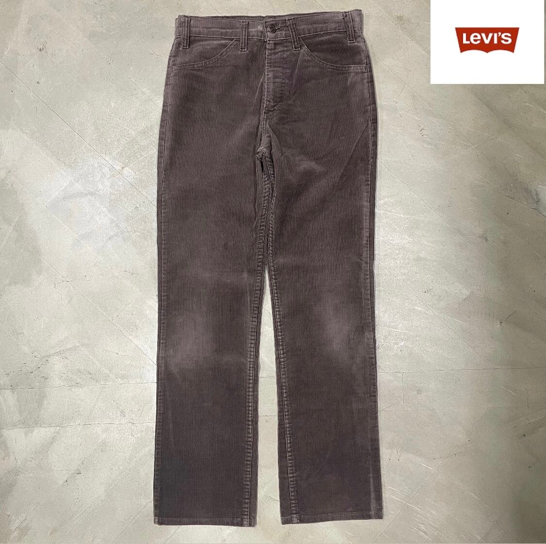 80s Levi's 519 コーデュロイパンツ USA リーバイス ブラウン