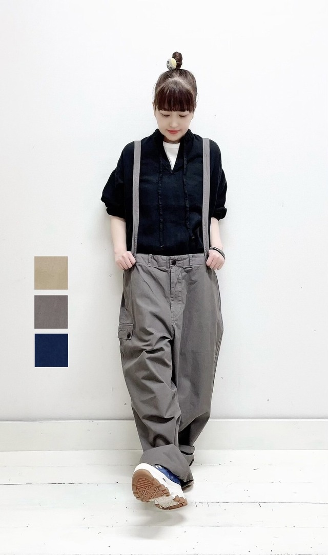 【TIGRE BROCANTE】Suspender Cargo Pants / PT-97-F8