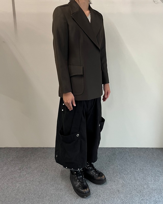 【1996/FW GUCCI by Tom Ford】peaked lapel tailored jacket