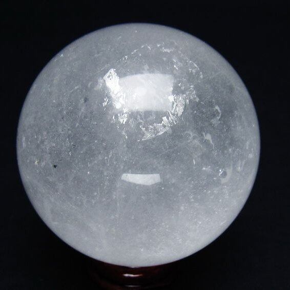 水晶 丸玉 55mm スフィア 置物 水晶玉 一点物 151-8841