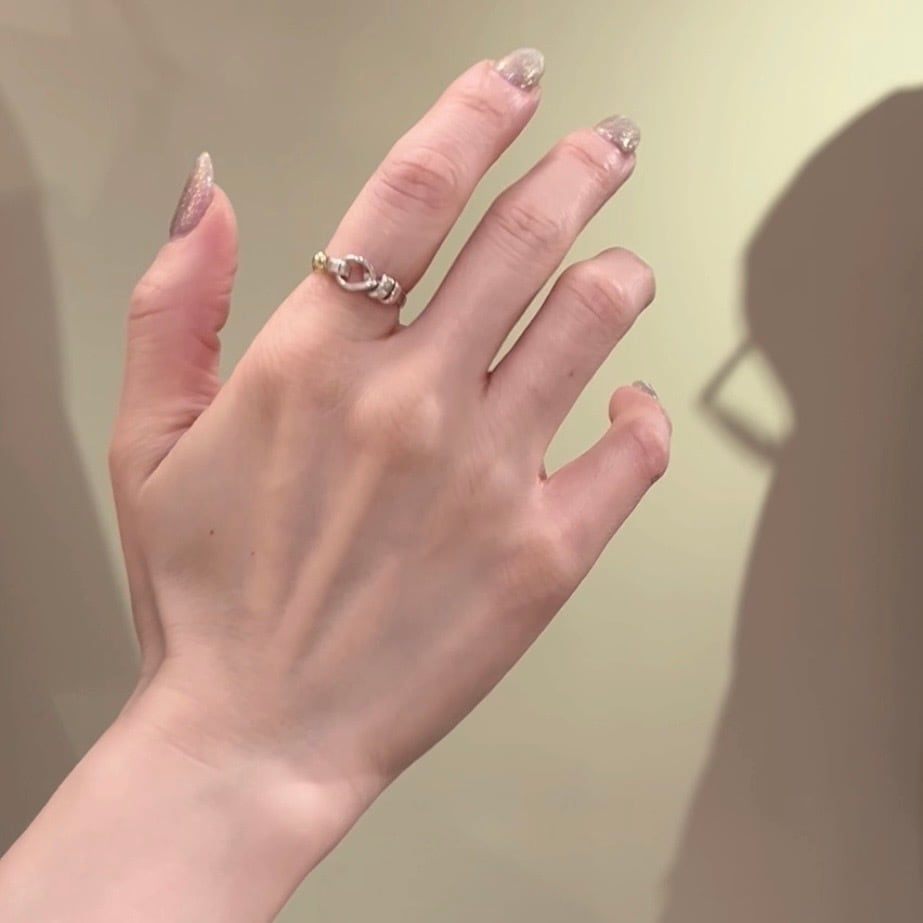 tiffany&co. シルバー 925 18k リング 12号 ティファニー TIFFANY&Co. シルバー925 リング 約12号程度 - メルカリ