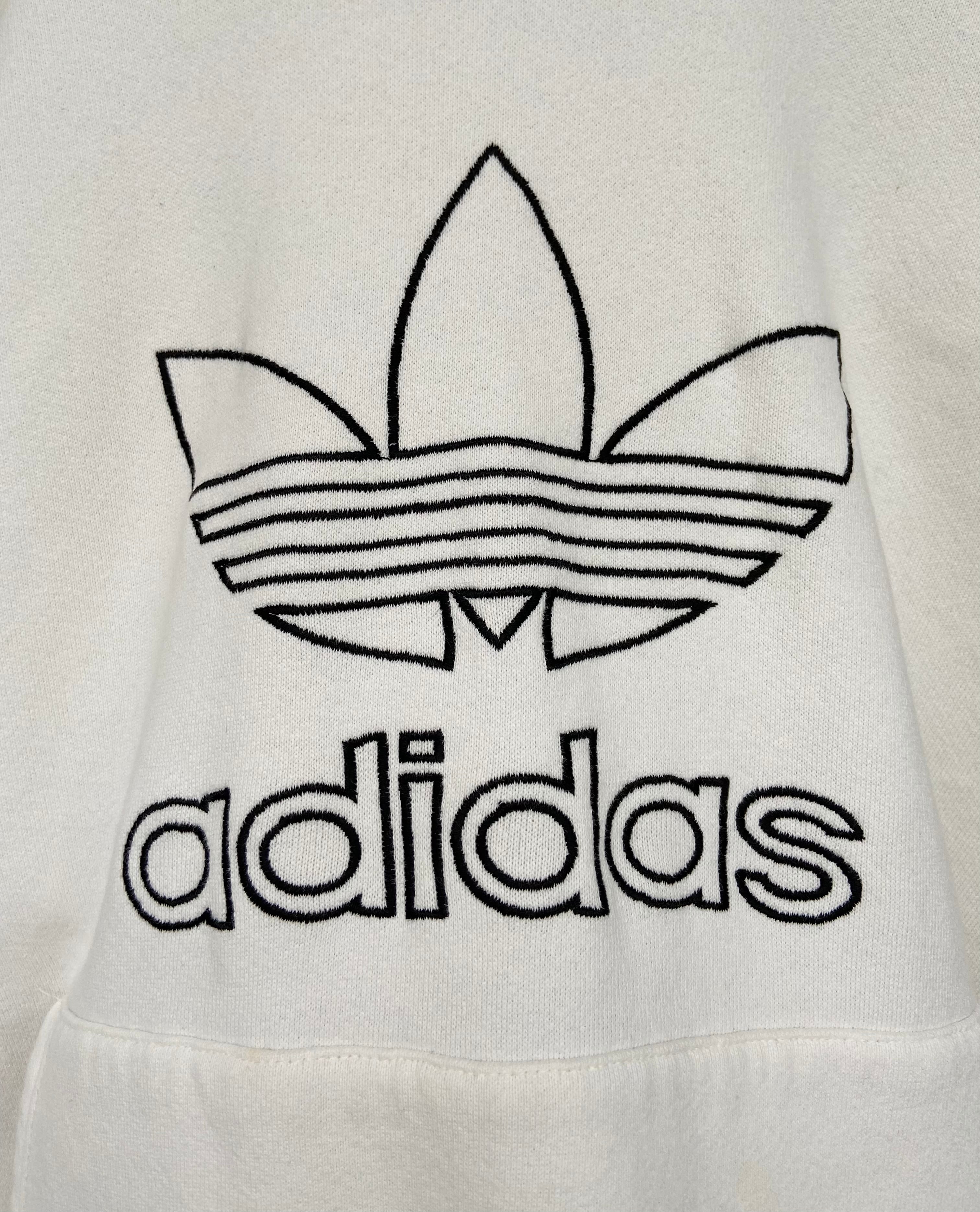 最高デザイン◇adidas originals サークルロゴ 刺繍 トレフォイル-