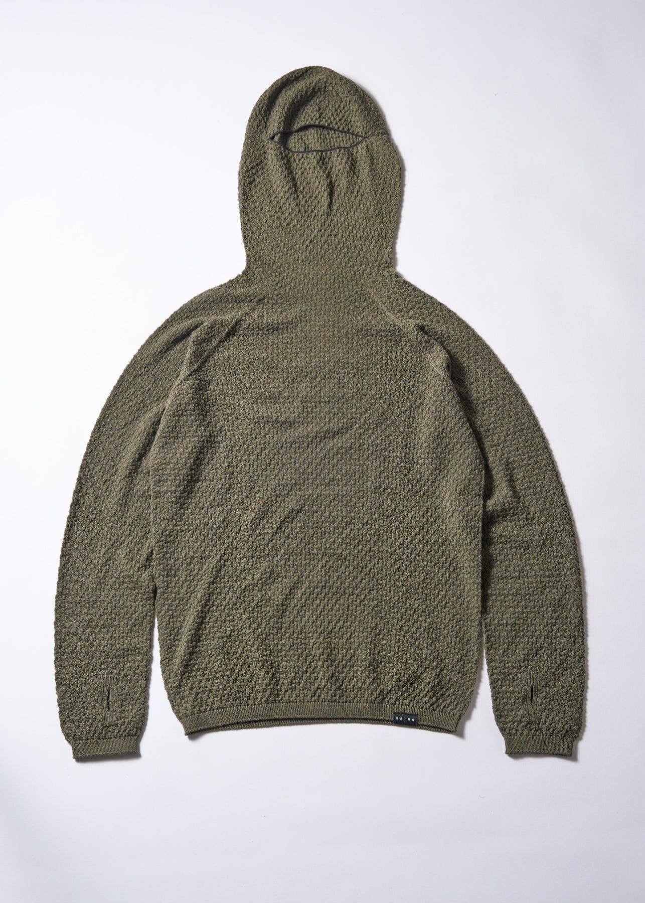 BRING ブリング / WUNDERWEAR シームレスフーディー #Khaki