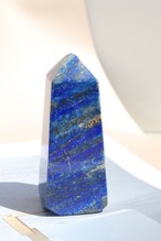 ラピスラズリ「夜空の塔」 | Lapis Lazuli ◇ 天然石・鉱物・パワーストーン | tw00001