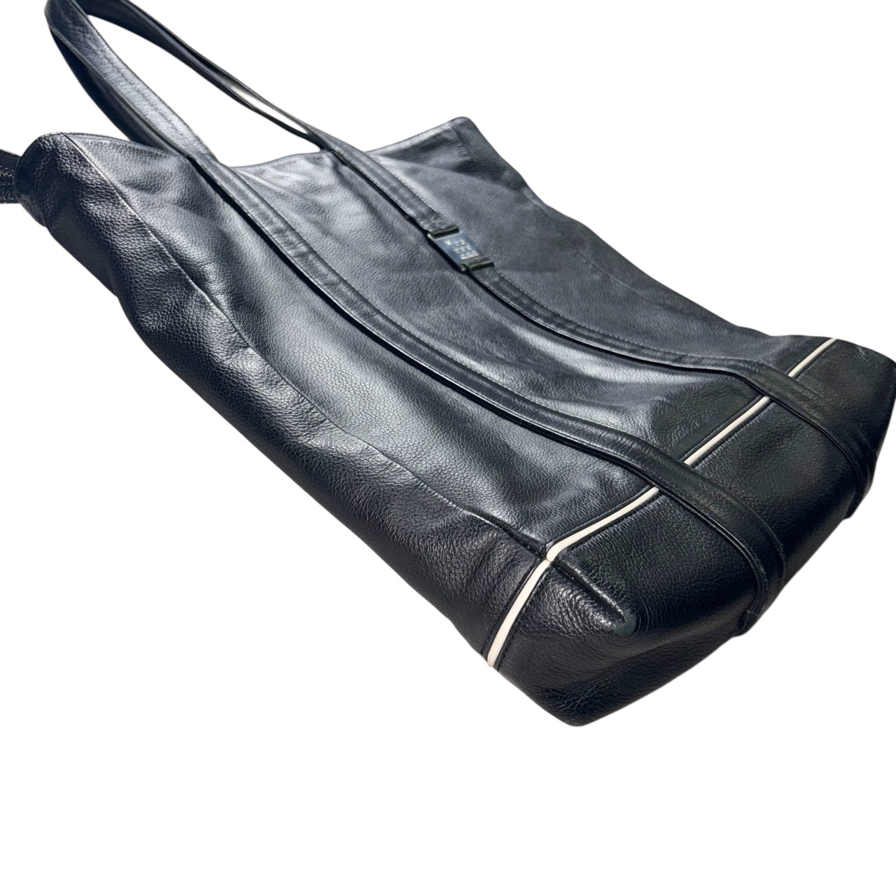 MOLESKINE black leather tote bag