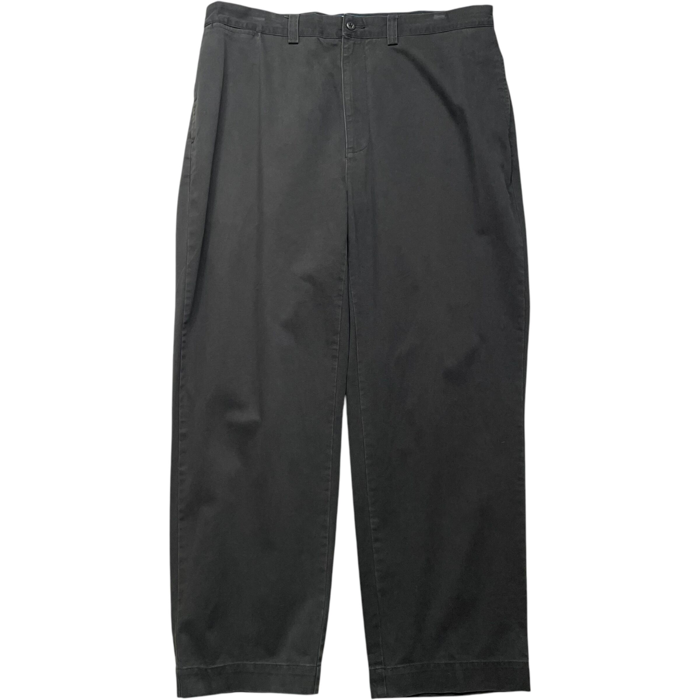 《実寸 W38L29》 Ralph Lauren ラルフローレン PHILIP PANT ポロチノ チノパン ツータック ブラック no.6284