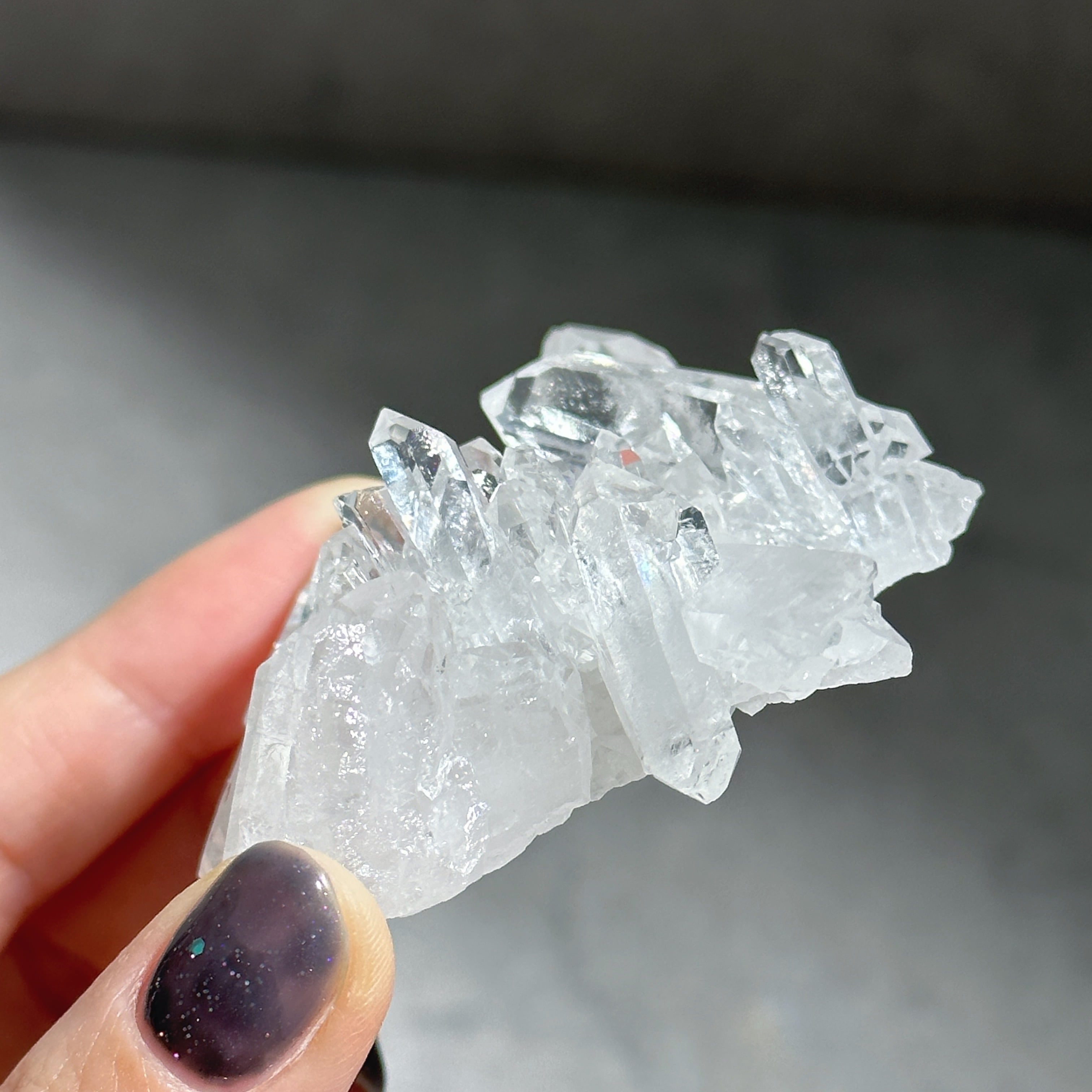 ゼッカ産水晶クリアクォーツ クラスター62◇ Clear Quartz From Zeca