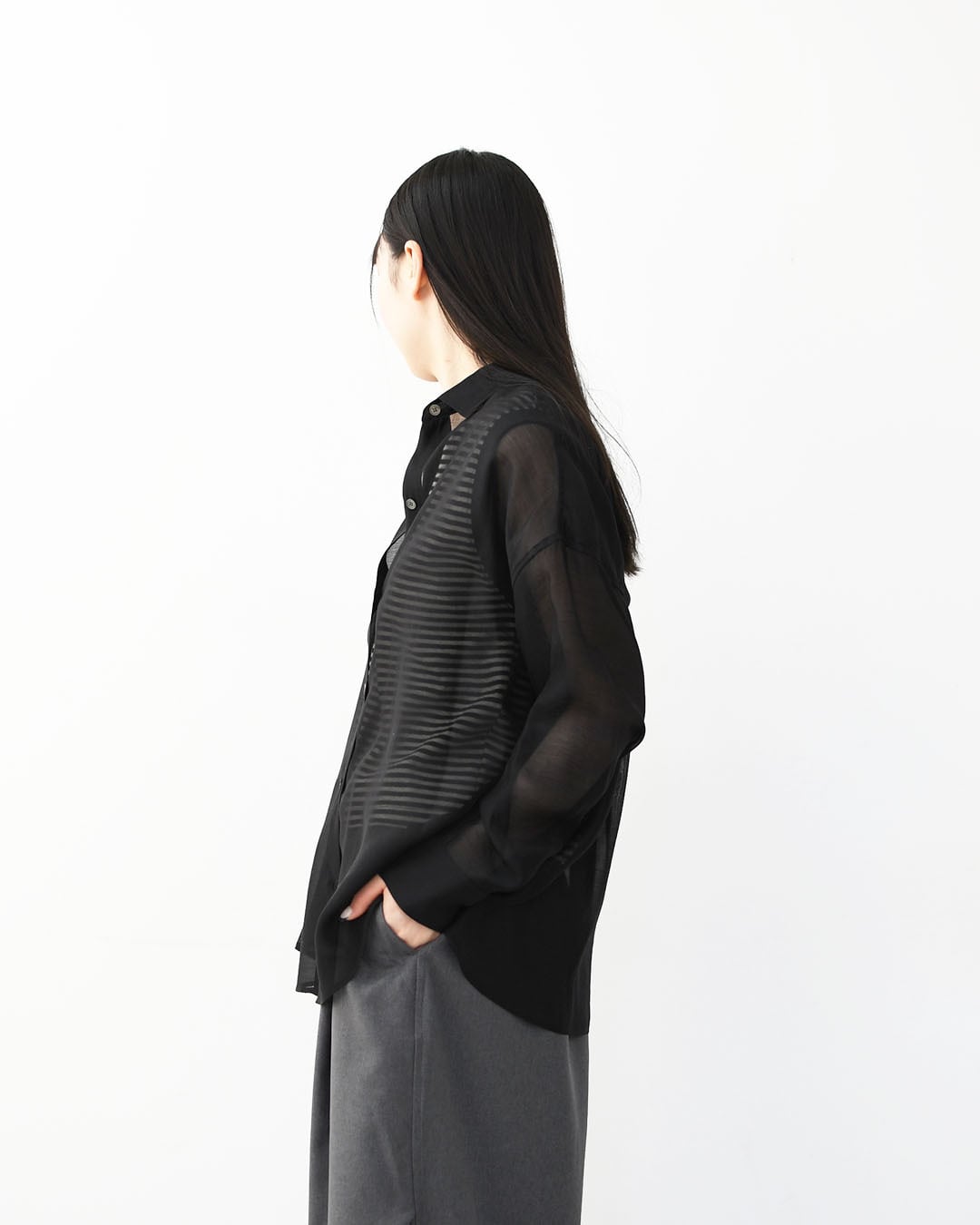 MICA&DEAL [マイカアンドディール] sheer shirt [0126101043] シアー