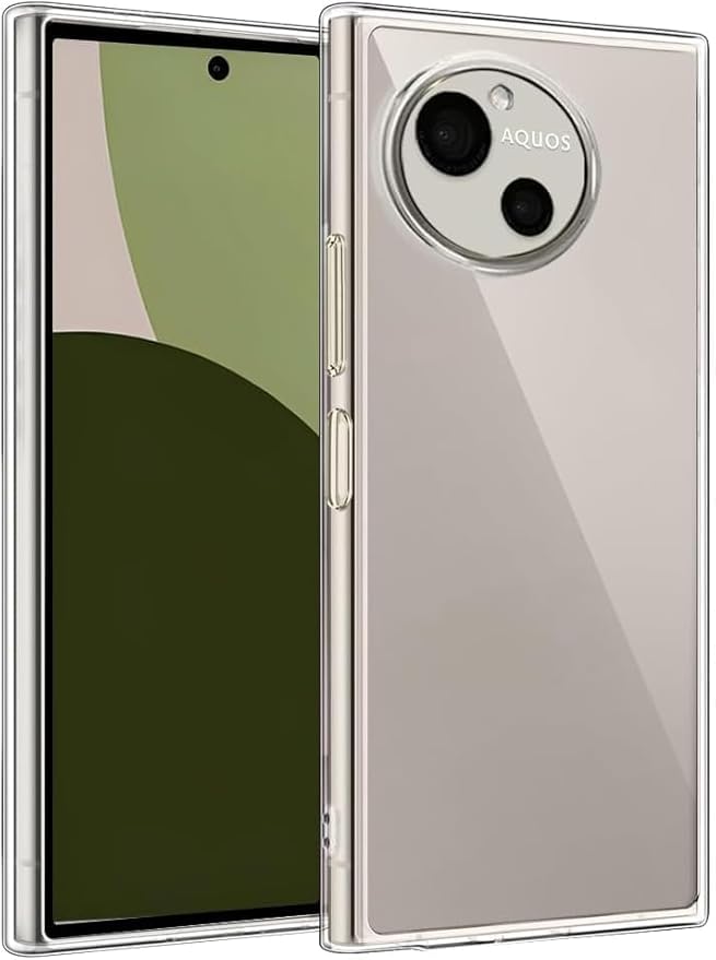 For AQUOS R10 ケース SHARP AQUOS R10 カバー 【Kibnco】クリア 衝撃吸収 ソフトカバー 透明TPU シリコン 耐衝撃カバー 防塵 黄変防止 薄型 指紋防止 落下防止 全面保護カバー 対応