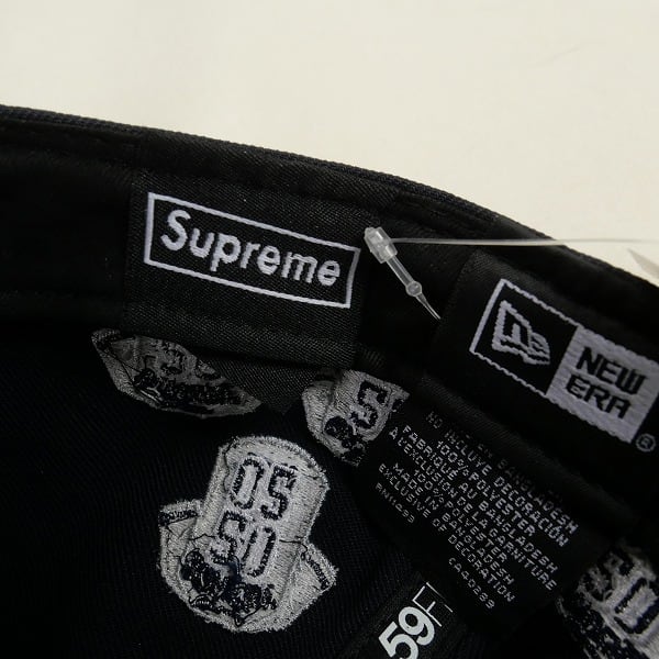 SUPREME Reverse Box Logo New Era ネイビー Reverse Box Logo New Era® | Supreme 21ss