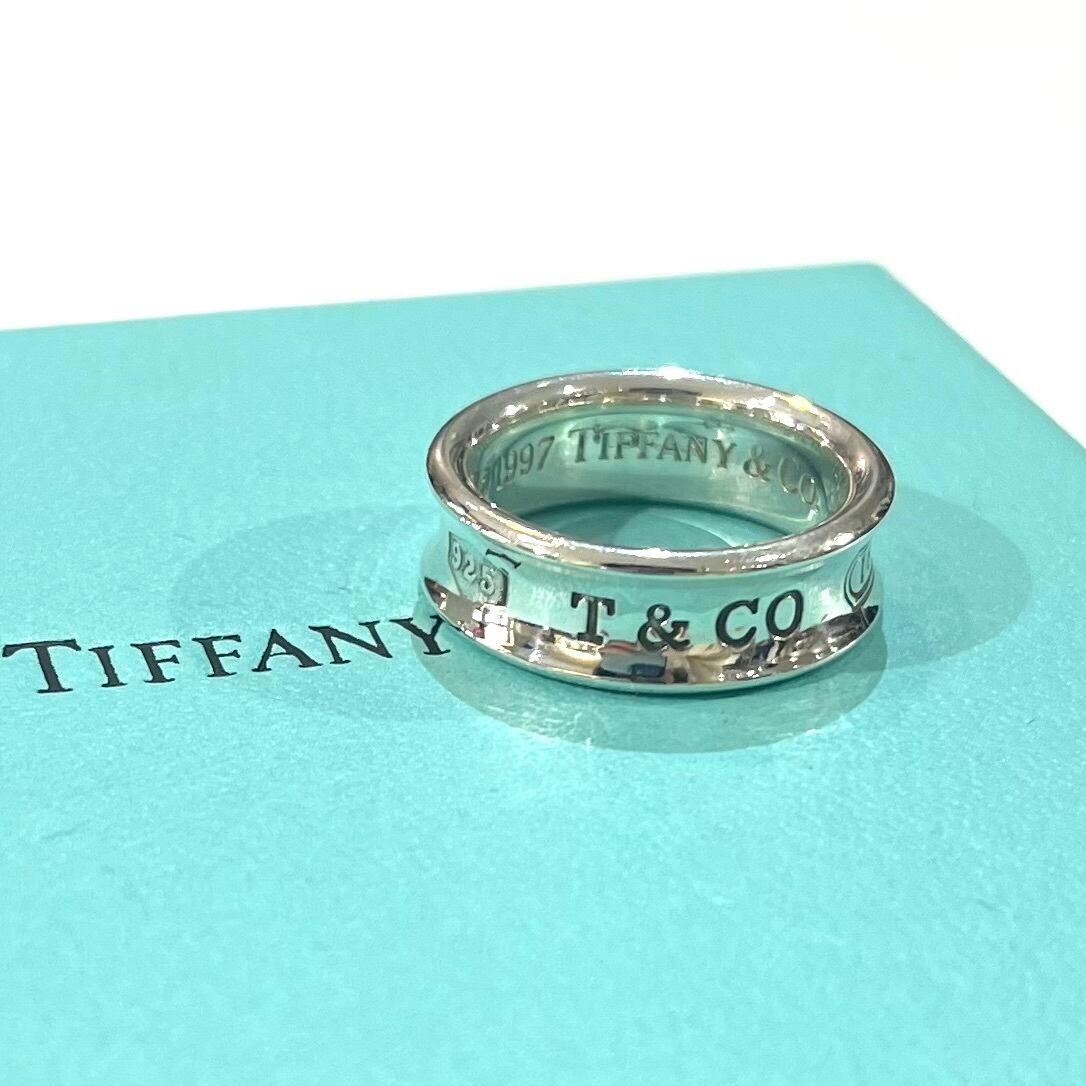 TIFFANY&CO】 【12号】2342 T&CO ティファニー ナローシルバー925