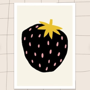 Jennifer Bouron "Strawberry" A4 print