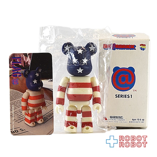 メディコム ベアブリック BE@RBRICK 100% [シリーズ 1] フラッグ アメリカ