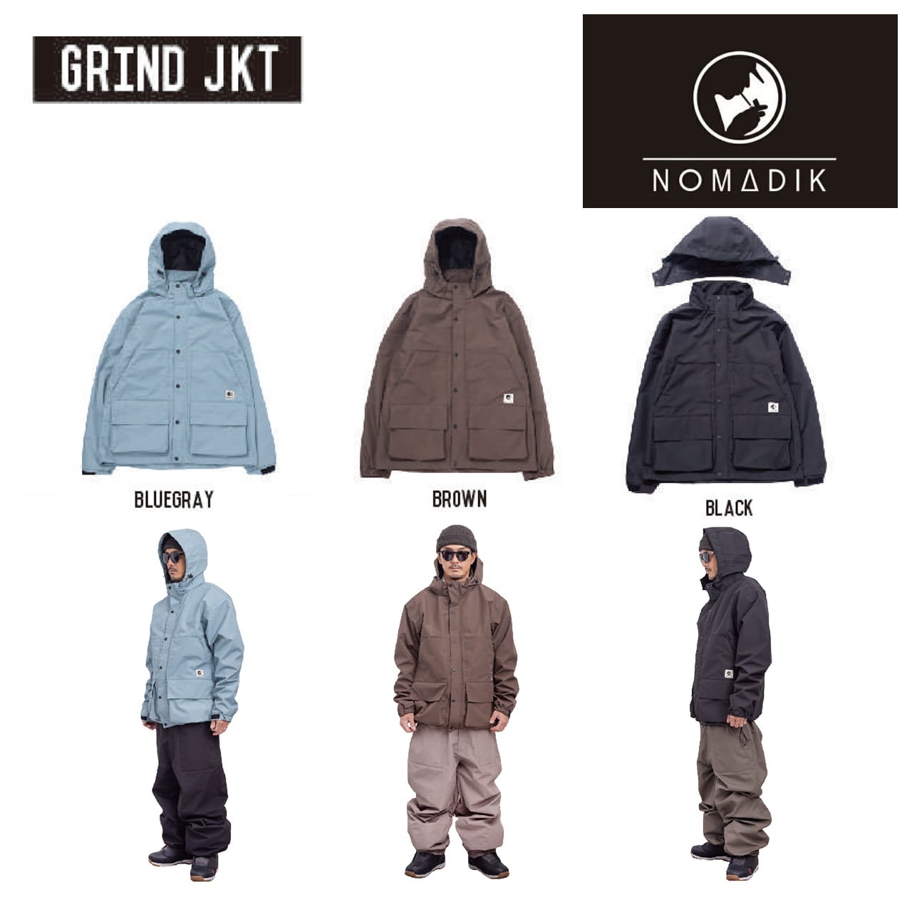 【最終値下げ】NOMADIK ANORAK SNOW JACKET サイズXL