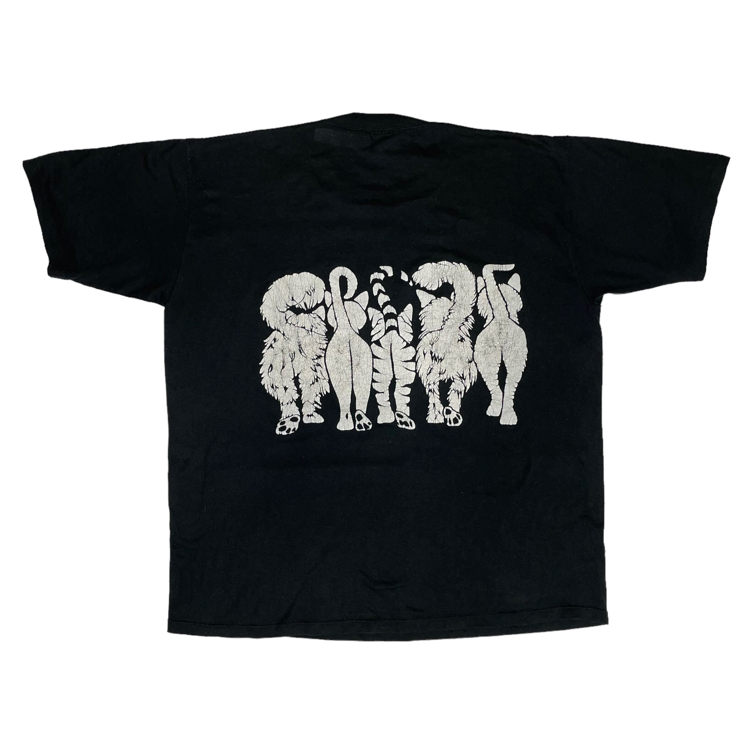 90’s Linda Lori Head and Tails Cat Print Tshirt GATE