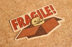 『FRAGILE』クラフトステッカー