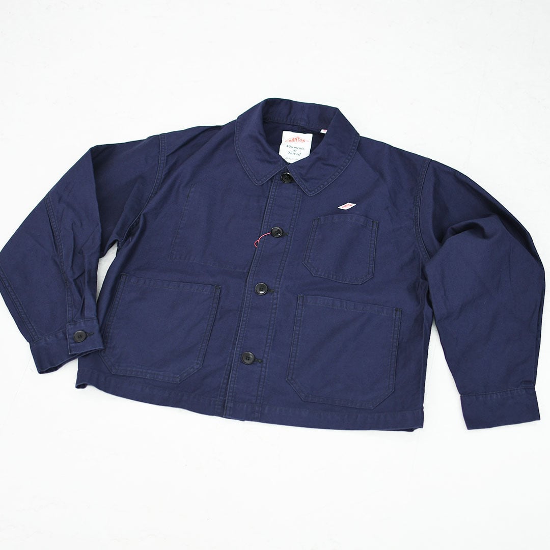 DANTON [ダントン] W Moleskin Wide Coverall Jacket [DT-A0662MKN