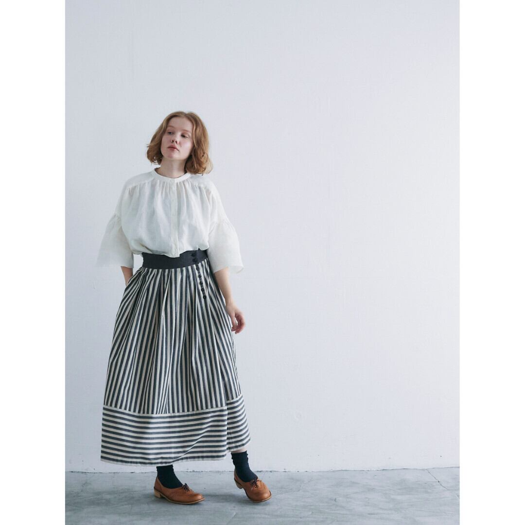 新品 MAGALI マガリ リネンスカート atelier MAGALI＊マガリ リネンスカート