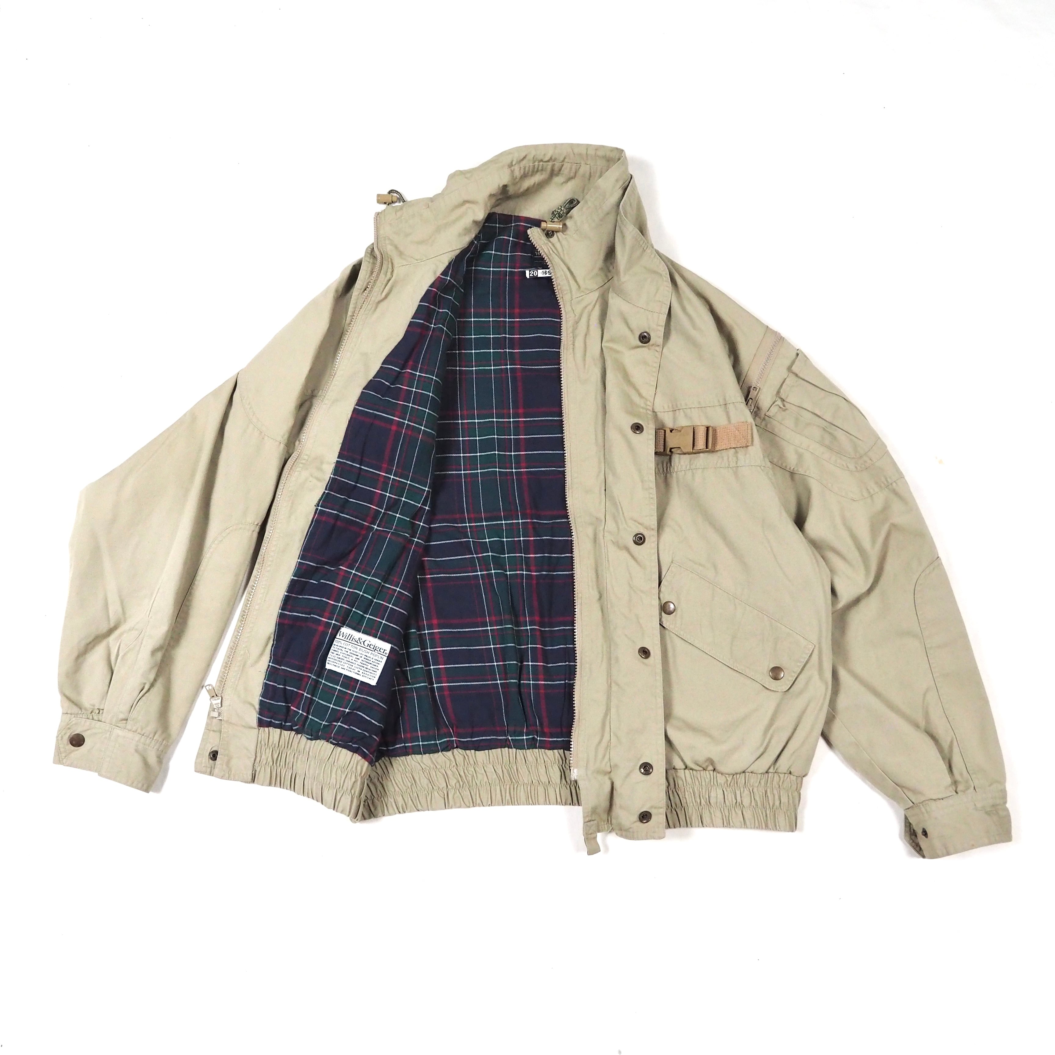 Willis&Geiger bush poplin docking jacket and vest L vintage Willis&Geiger bush poplin docking jacket and vest L vintage