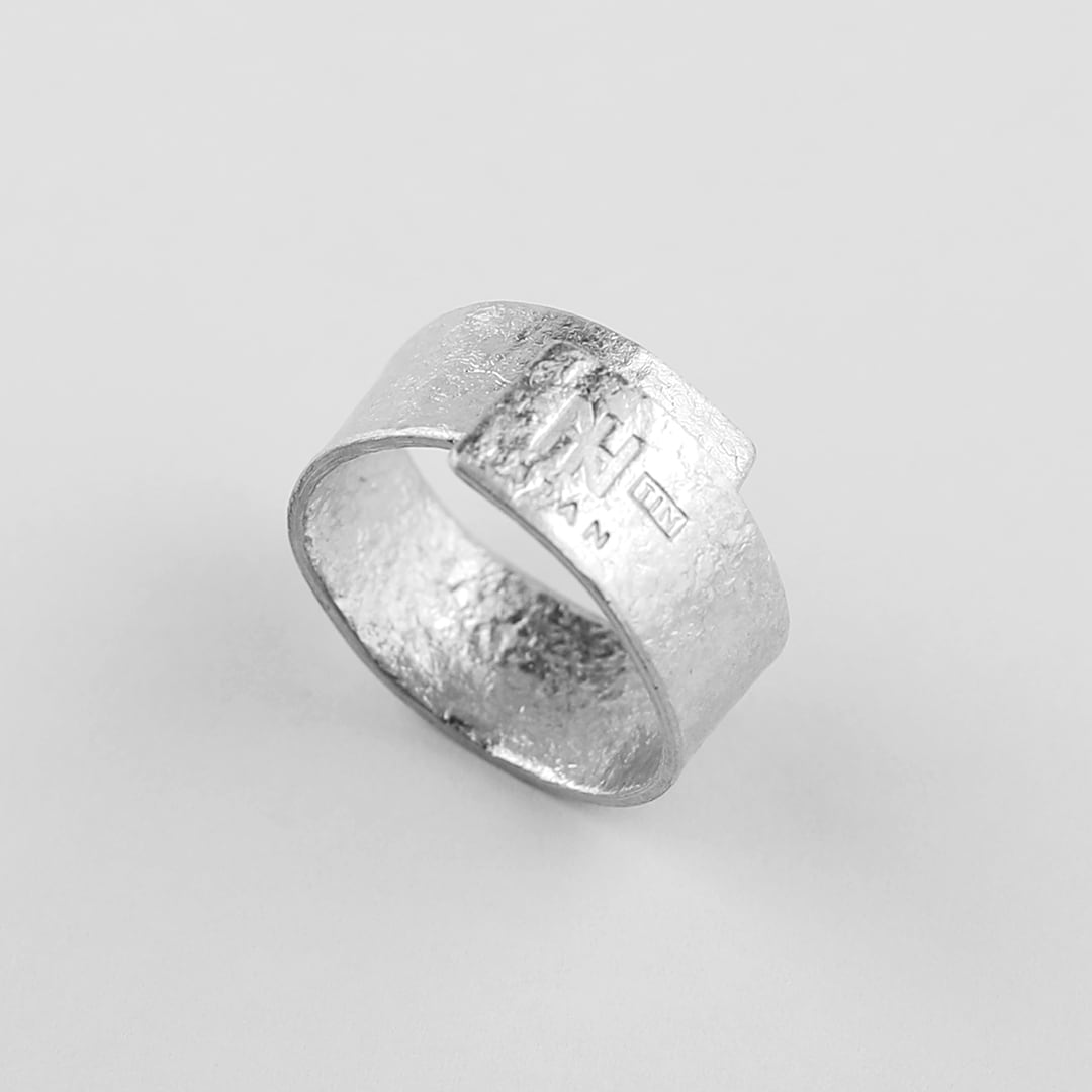 NAGAE＋ (ナガエ プリュス) TIN BREATH Ring 【10×80 mm】 シルバー