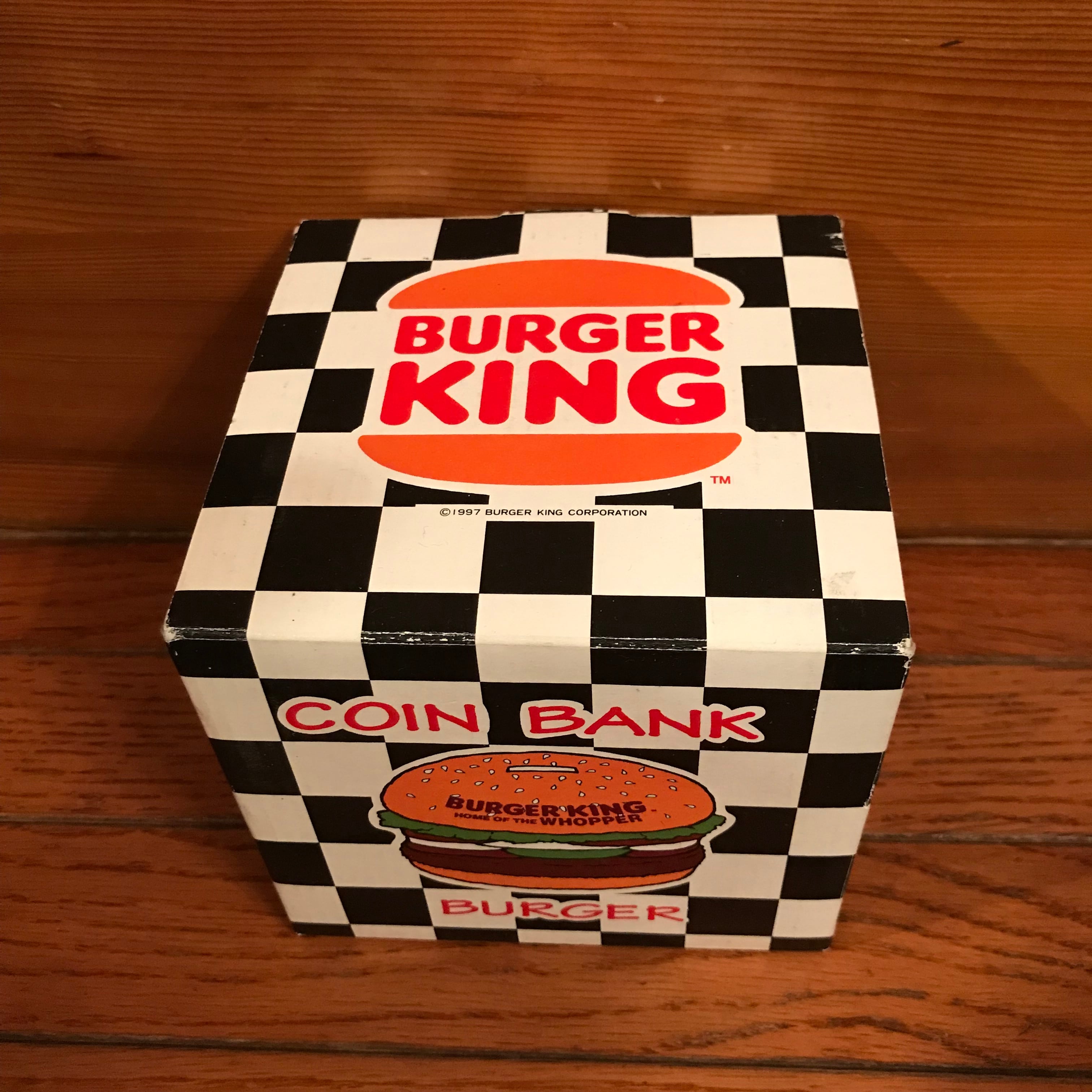レア！ 1970年代 バーガーキング 時計 旧ロゴ BurgerKing 看板-