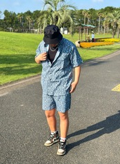 【夏豹の抜け感】Leopard Resort Shirt