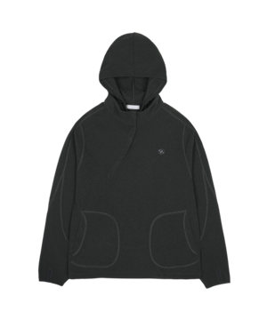 [SAN SAN GEAR] LAYERED HOODIE Charcoal 正規品 韓国ブランド 韓国通販 韓国代行 韓国ファッション sansan san san sansangear サンサンギア