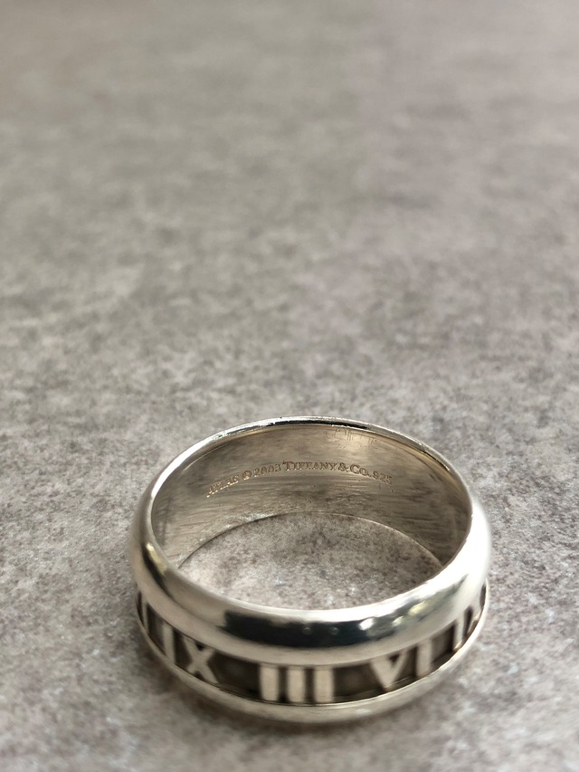 Tiffany & Co. ティファニー アトラス 25号 指輪 シルバー 925 リング vintage ヴィンテージ オールド 52zcxe