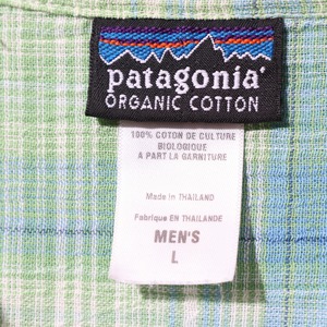 極美品 L 10年 A/C Yarn Dye Shirt Patagonia ACシャツ ヤーンダイ パタゴニア