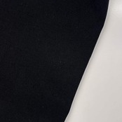 BEAMS ビームス 2タック ワイド クロップド丈 スラックス パンツ M/ブラック メンズ