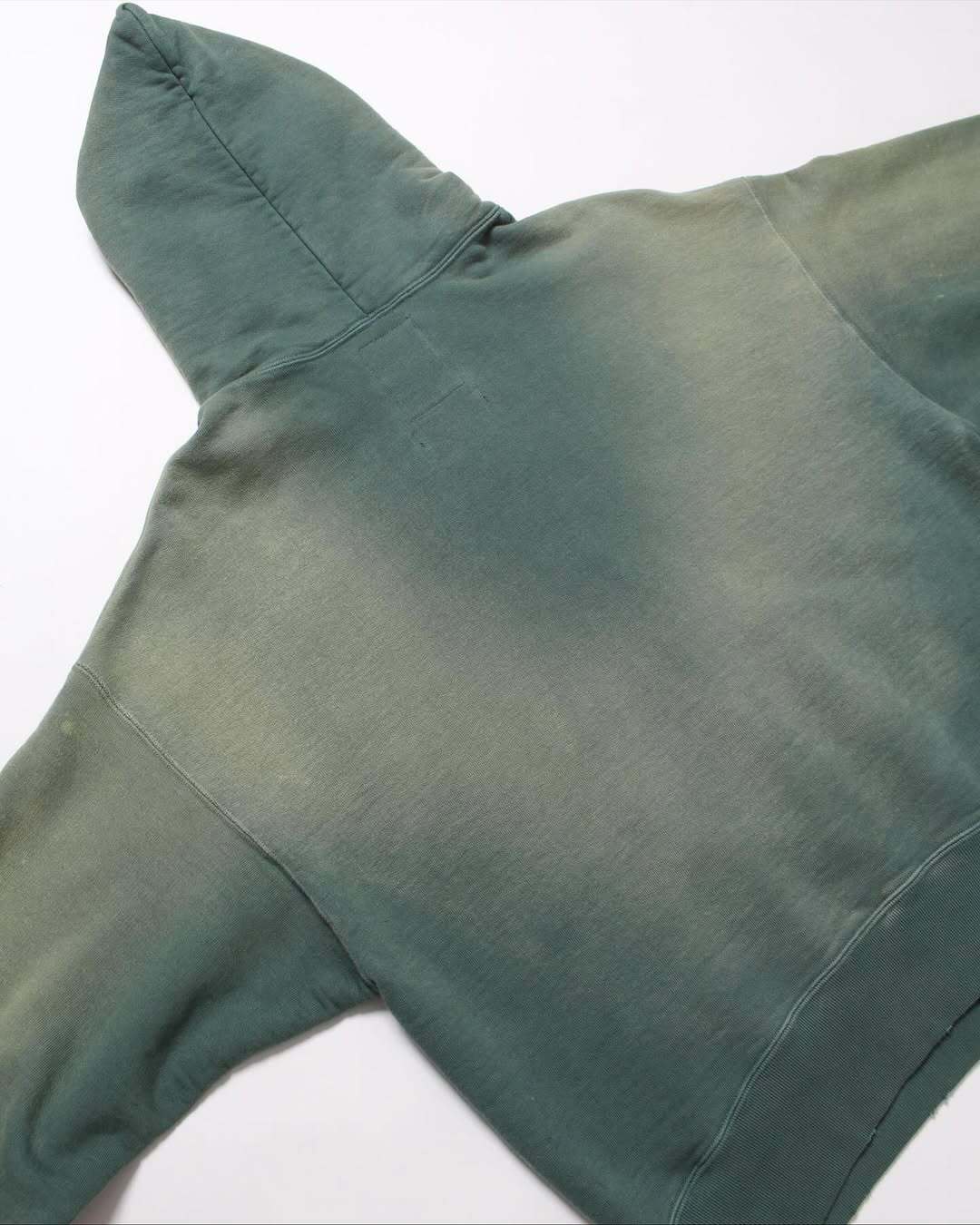 BOWWOW ARMY ZIP HOODIE AGED AGED GREEN | BASE LINE