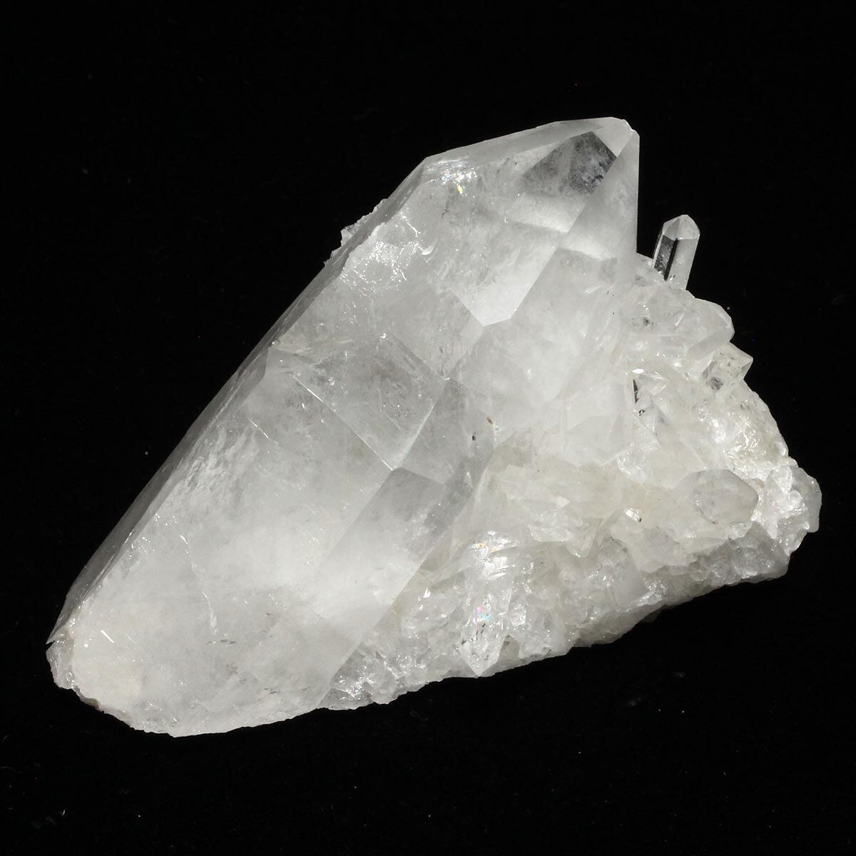 水晶 クラスター アーカンソー産 水晶 原石 一点物 282-694