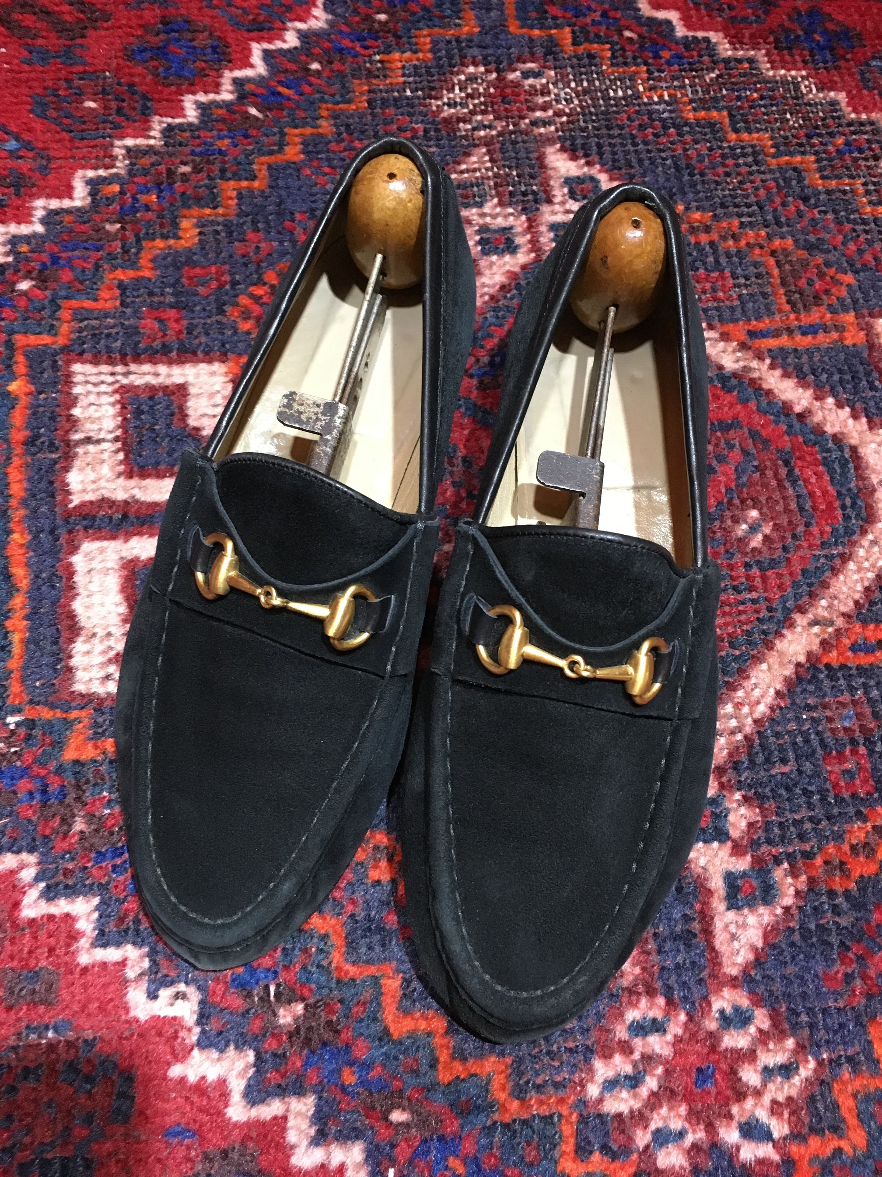 GUCCI LEATHER HORSE BIT LOAFER MADE IN ITALY/グッチレザーホース