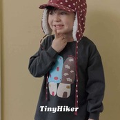 〖取寄〗韓国子供服 / 26winter / TinyHiker / マッシュルームT / キッズ *XS~XL*