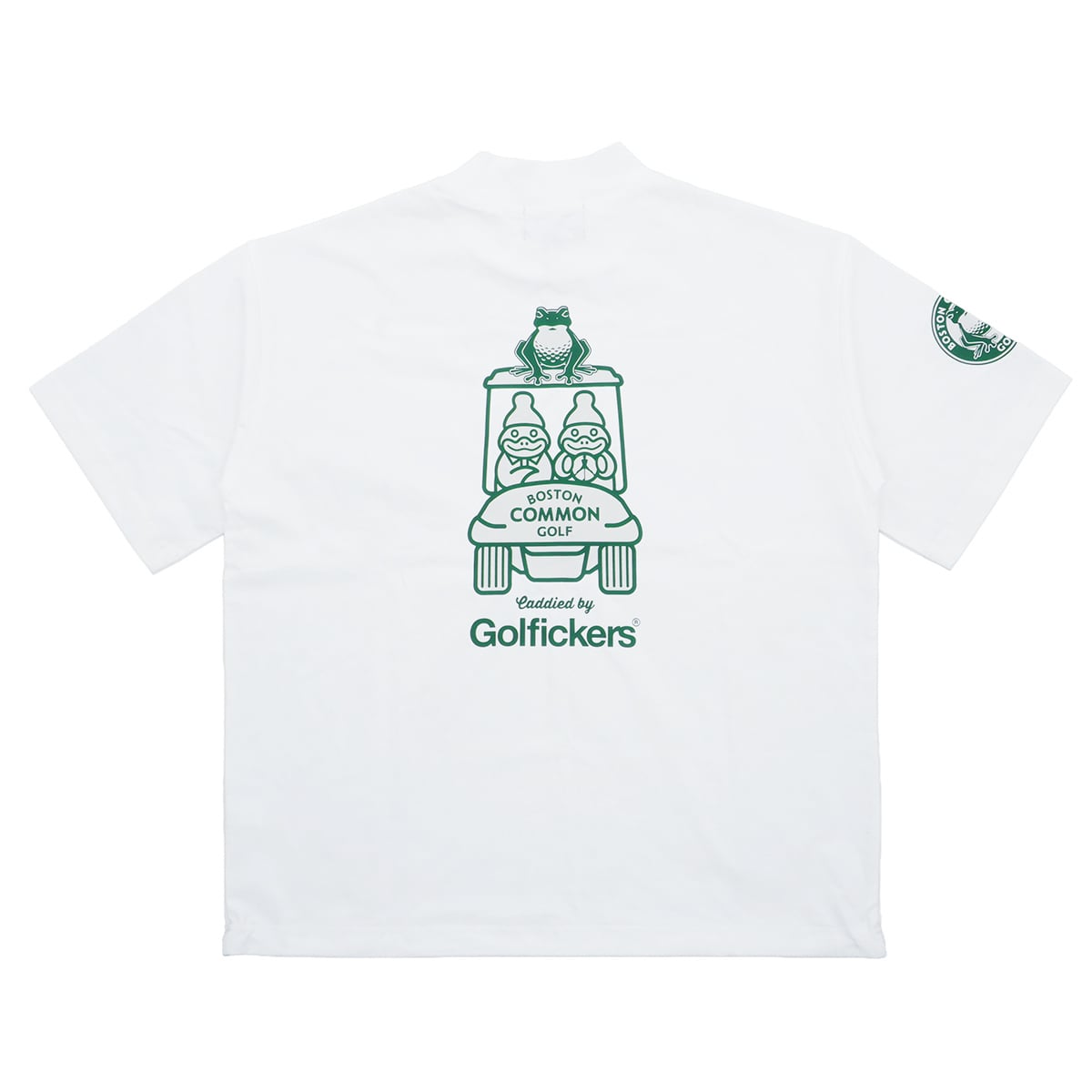 HOLE 682] TGL BOSTON COMMON GOLF x Golfickers® 半袖モックネック