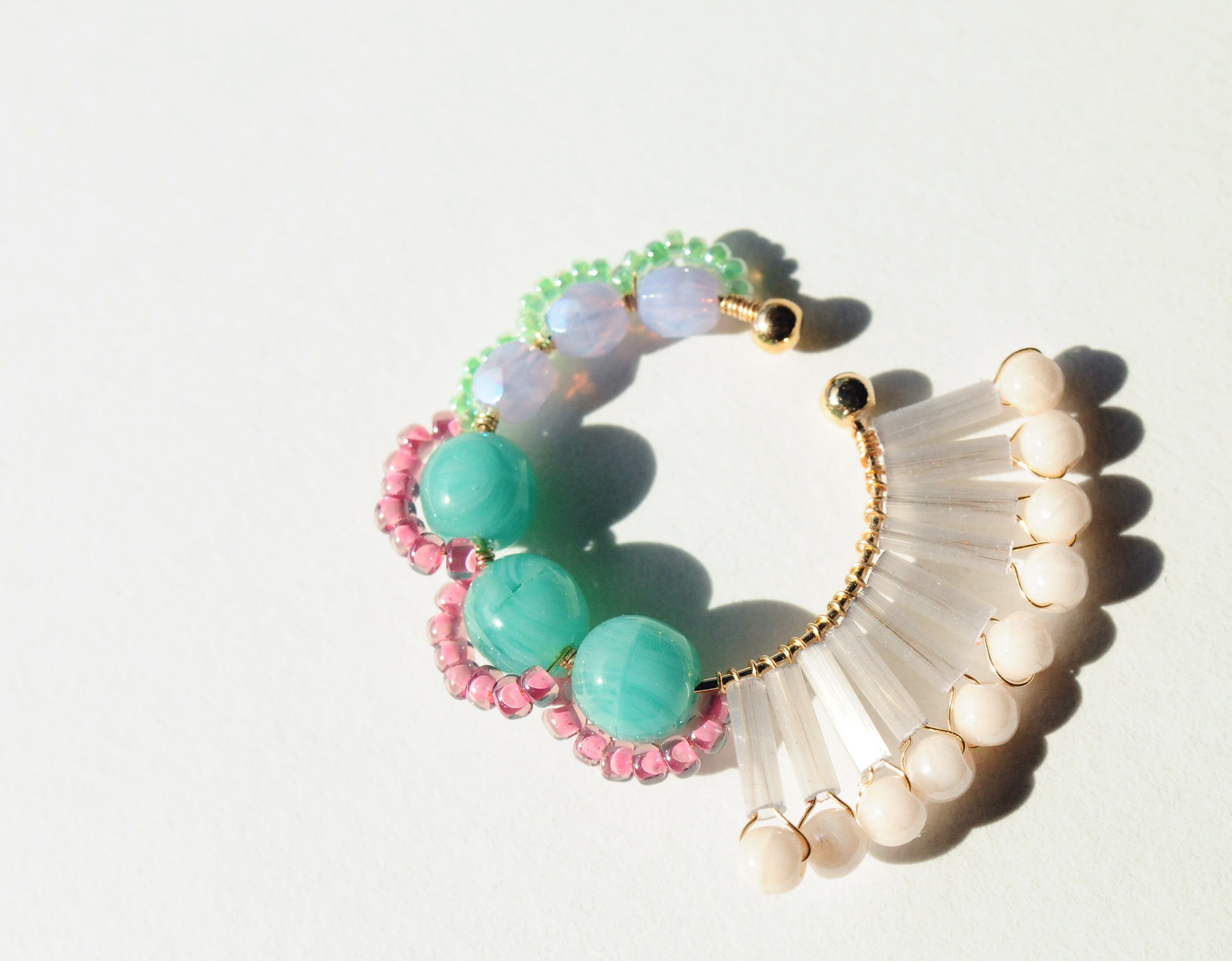 ＜Rollo～イロヅクビジュー～＞イヤーカフ『 ハミングバード/hummingbird 』<27>