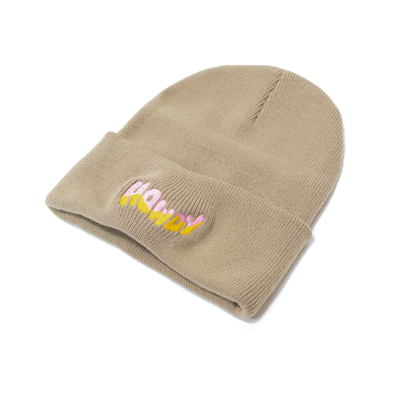HOWDY blow Knit CAP [カーキ]