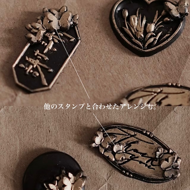 Wax seal stamp │ Butterfly【25mm】